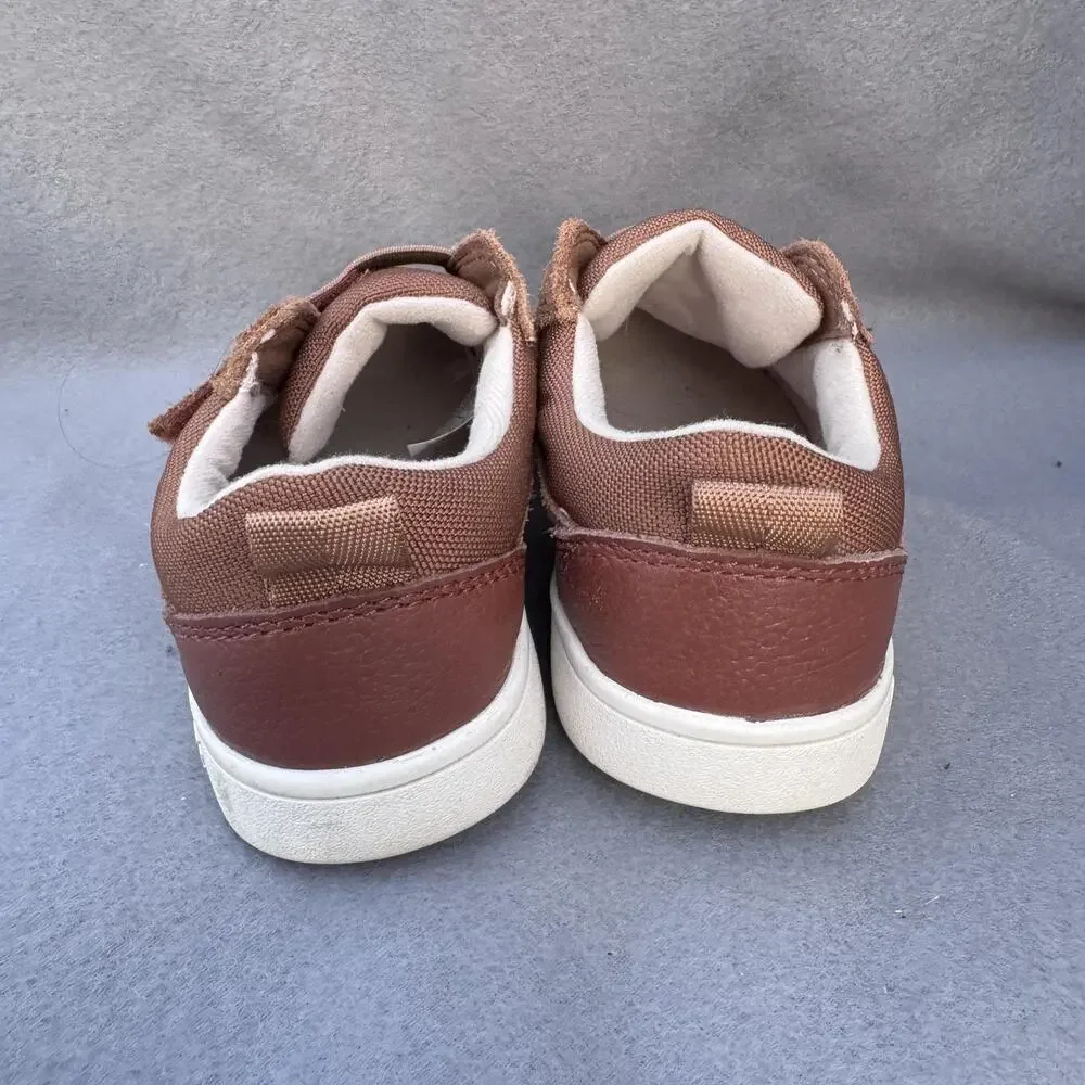UGG Shoes Kids Size 12 Brown Suede Mesh Hook &‎ Loop Strap Sneakers 1117454T